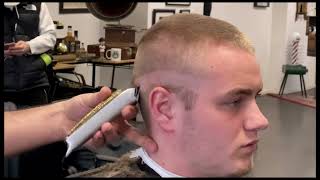 Buzzcut Mens Hairstyles  How to make a buzz cut BUZZ CUT TUTORIAL [upl. by Corell]