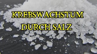 Ernährung bei Krebs Salz fördert Metastasen bei Hautkrebs Lungenkrebs Darmkrebs Brustkrebs usw [upl. by Nade]