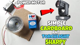 How To Make Sharpy Light With TorchLight And Cardboard  Simple Sharpy Light At Home [upl. by Netsyrc986]