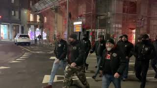 Varese Commemorazione vittime delle Foibe l’arrivo in corteo dei DoRa [upl. by Yhtak678]