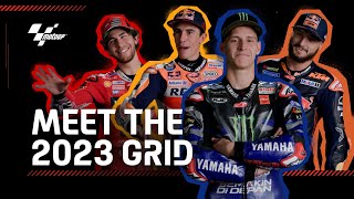 Meet the 2023 MotoGP™ grid [upl. by Lienahs60]