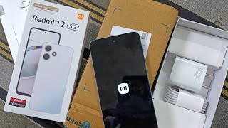 Redmi 12 5G Open Box Delivery First impressions Mobile Unboxing video [upl. by Spalding]