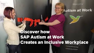 Embracing Neurodiversity Discover how SAP Autism at Work Creates an Inclusive Workplace [upl. by Nej]