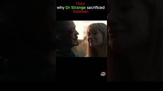 Why Dr strange Sacrificed 🤔🤔editmarveldrstangetonyshortsthanosinfintywarshortfeedironman [upl. by Olen]