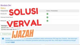 SOLUSI Verval Ijazah di Info GTK dan SIMPKB [upl. by Garrity]