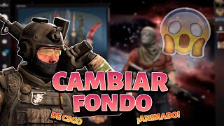 COMO CAMBIAR EL FONDO DE CSGO ANIMADO 2021  MasterSatsuma [upl. by Ogir338]