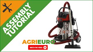 Einhell TEVC 2025 SACL Wet and Dry Vacuum Cleaner  1200 W  Assembly tutorial [upl. by Ollayos]