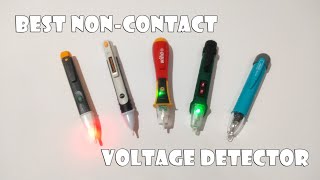 Best NonContact Voltage Detector  Fluke Wiha LaserLiner Parkside Emos [upl. by Sudbury72]