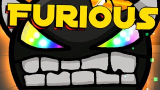 The Furious 100  Geometry Dash Demon [upl. by Adaner764]