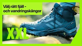 Välj rätt fjäll och vandringskängor  XXL [upl. by Esdnil429]