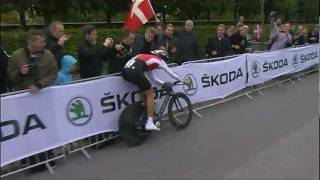 DAY 3  Road World Championships 2011 Copenhagen  Time Trial Men Elite [upl. by Mosira]