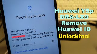 Huawei Y5p DRALX9 Remove Huawei ID Bypass FRP TestPoint Unlocktool [upl. by Damalus]