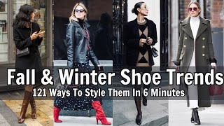 WINTER SHOE TRENDS EXPERTS Are Raving About [upl. by Antonina]