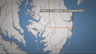 Three hurt in Ocean City stabbing [upl. by Kaspar]