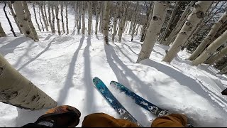 Skiing Steamboat Resort Trees 022223 [upl. by Bertrand242]