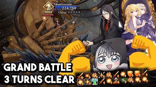 【FGO】 Case Files GRAND BATTLE  Gray vs Mnemosyne 3 Turn clear  Lady Reiness Case Files Rerun [upl. by Hctud]