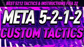 BEST 5212 CUSTOM TACTICS META TACTICS amp INSTRUCTIONS FOR 5212 FIFA 22 ULTIMATE TEAM [upl. by Atiekal]