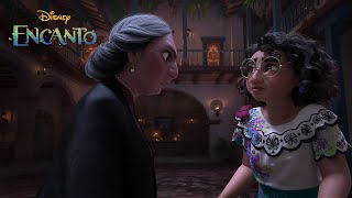 Mirabel y La Abuela Pelean  Encanto  Clip Oficial Español [upl. by Nanah327]