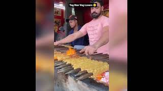 jama masjid Qureshi kabab 😍😍corner famous kabab jamamasjid qureshistreetfood [upl. by Jobina]