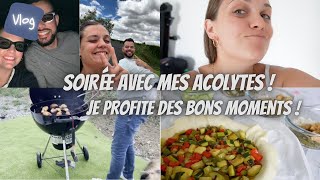 ⌜VLOG⌝ Une soirée avec mes acolytes  Je profite des bon moments 😃  running vlog batchcooking [upl. by Ainekahs]