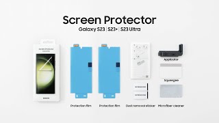 S23 Ultra Screen Protectors  Film Vs Glass  What Is Better [upl. by Yemarej]