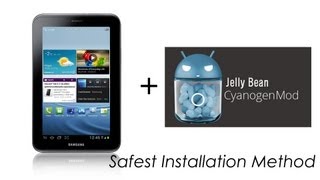 Galaxy Tab 2 70  How to Install Jellybean CM10 Cyanogenmod P3100  P3110  P3113  Cursed4Eva [upl. by Elbag]