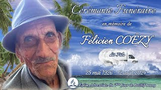 Cérémonie Funéraire en mémoire de Monsieur Félicien COEZY dit quotFéloquot [upl. by Shem806]