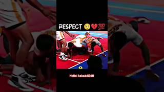 Respect all players 😡🤬 kabaddi360 sports kabaddishorts prokabaddi pklseason11 shorts pkl [upl. by Jonme294]