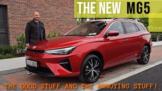 The new MG5 review  What I like and what I dont like about the estate [upl. by Iclek407]