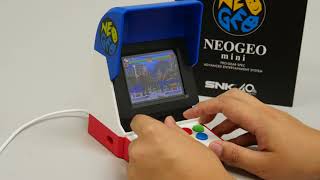 「NEOGEO mini」ネオジオミニを起動。 いろいろ懐かしすぎる！ [upl. by Kennie]