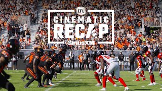 Ottawa vs BC Cinematic Recap presented by SiriusXM  OK Tire Labour Day Weekend [upl. by Khichabia]