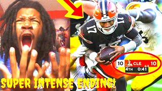 BROWNS VS STEELERS REACTION 2023 CLEVELAND BROWNS VS PITTSBURGH STEELERS HIGHLIGHTS REACTION 2023 [upl. by Tarrance]