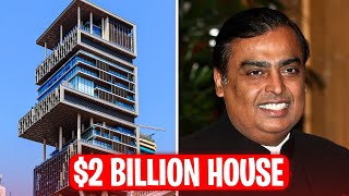 World Most Expensive Mukesh Ambanis House 2 Billion  Top Tier Lists [upl. by Eetak]