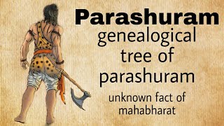 Parashurams Family Tree  Marriage  genealogical tree of parashuram [upl. by Nosyaj]