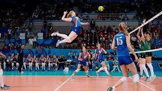 TOP 20 Legendary Womens Volleyball Spikes Of All Time HD [upl. by Justen]