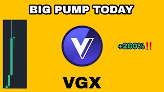 VGX TOKEN MEGA PUMP RIGHT NOW‼️ VOYAGER TOKEN FLASH PUMP UP TO 200‼️ VGX MAJOR PRICE PUMP UPDATE [upl. by Giule]