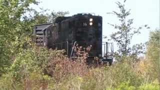 Maumee amp Western Freight Train 08312012 [upl. by Oneill]