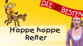 Hoppe hoppe Reiter  Anleitung zum Bewegen  Kinderlieder [upl. by Anaili]