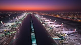 Dubai Airport Baggage Handling Inner Workings in 4k  Dubai Flow Motion Extended [upl. by Hime]