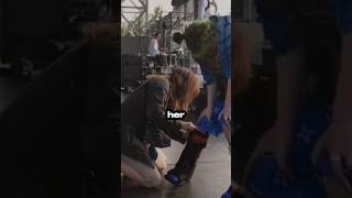 Billie Eilish Almost BROKE Her LEG shorts [upl. by Buckden418]