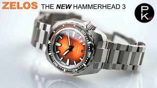 Zelos Hammerhead 3 Watch Review [upl. by Asseneg]