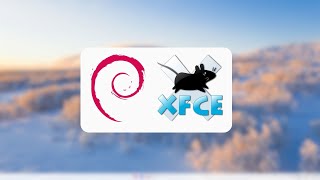 Debian Xfce  Weihnachtsedition [upl. by Fiorenza]