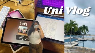 Uni Vlog 📚 Unboxing iPad accessories lots of notetaking etc [upl. by Fahey581]