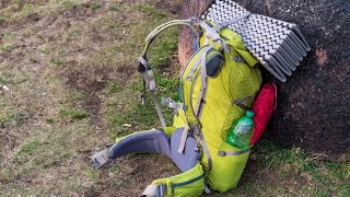 Trekking Ausrüstung  Sehr leichter Trekkingrucksack für eine mehrtägige Wanderung [upl. by Nedyarb]