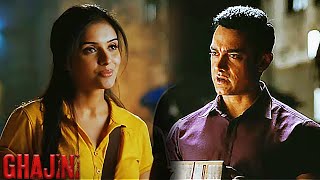 Sanjay Singhania Ke Liye Apna Ambassador Car Bech Diya  Aamir Khan  Asin  Ghajini Part 8 [upl. by Enecnarf783]