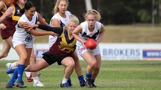 Mazenod Womens Football  VAFA Lightning Premiership 2017 [upl. by Eiznek62]