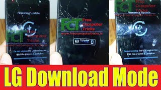 All LG Download Mode  Firmware Update Mode  LG Boot Keys [upl. by Irmina273]