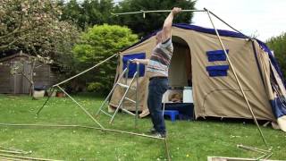 Cabanon Galaxy trailer tent build pt3 [upl. by Martinsen]