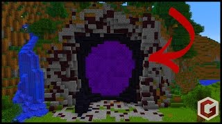 How To Make Custom Minecraft Nether Portals [upl. by Sregor]