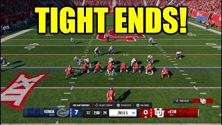 10 Fun Tight EndHeavy Playbooks in College Football 25 [upl. by Myke]